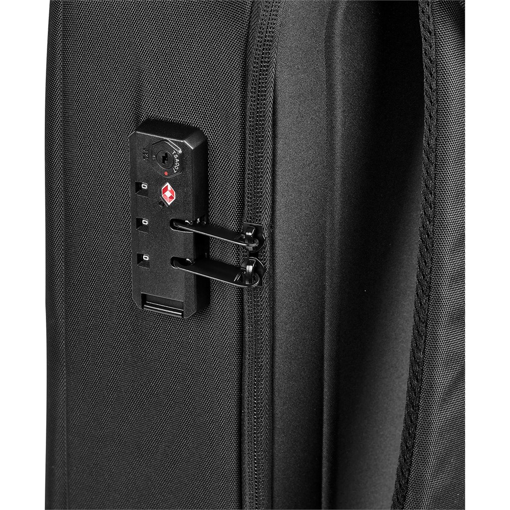 Alex Varga Tremezzo Laptop Backpack - BLACK - Image 13