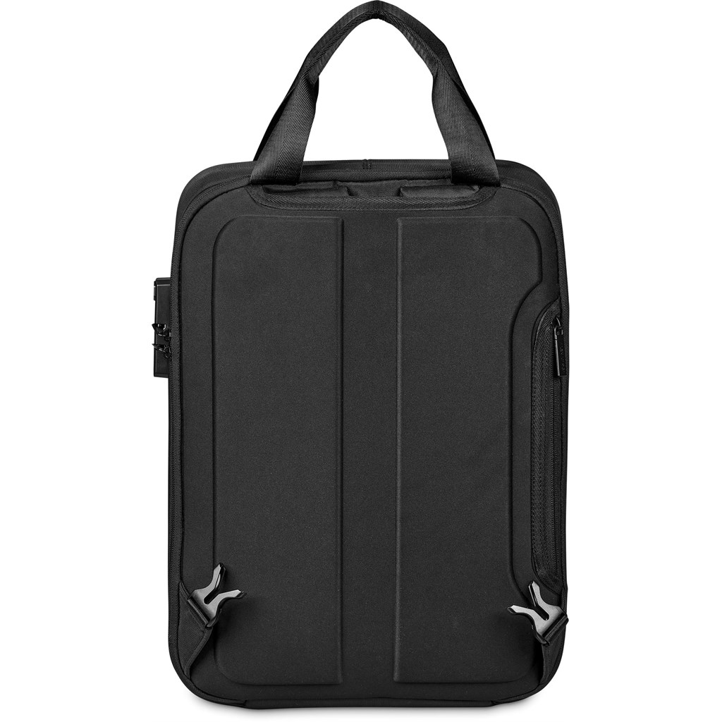 Alex Varga Tremezzo Laptop Backpack - BLACK - Image 19