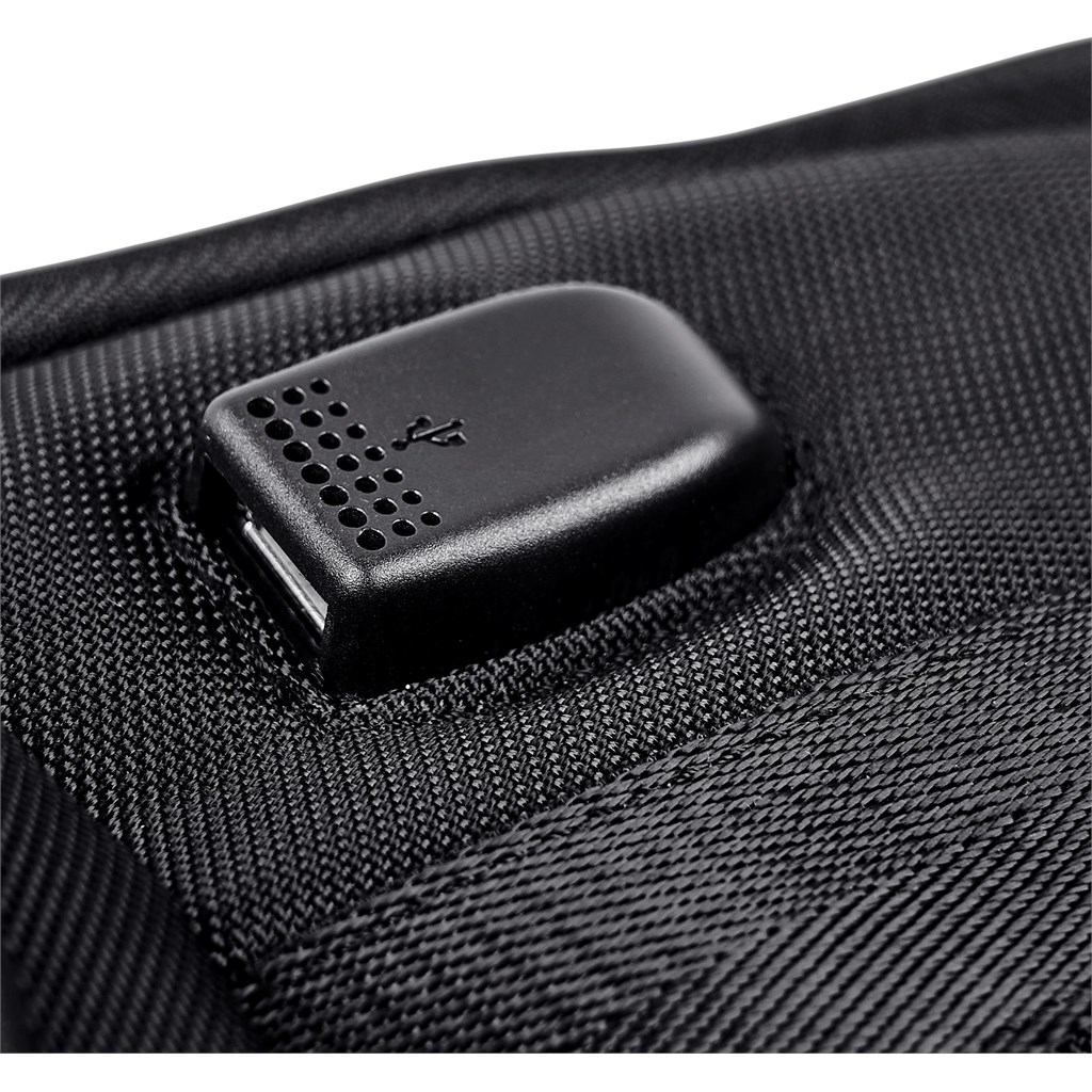 Alex Varga Fitzrovia Laptop Backpack - BLACK - Image 5