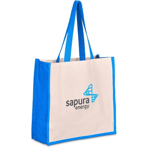 Kooshty SoCo Cotton Tote - Cyan - CYAN