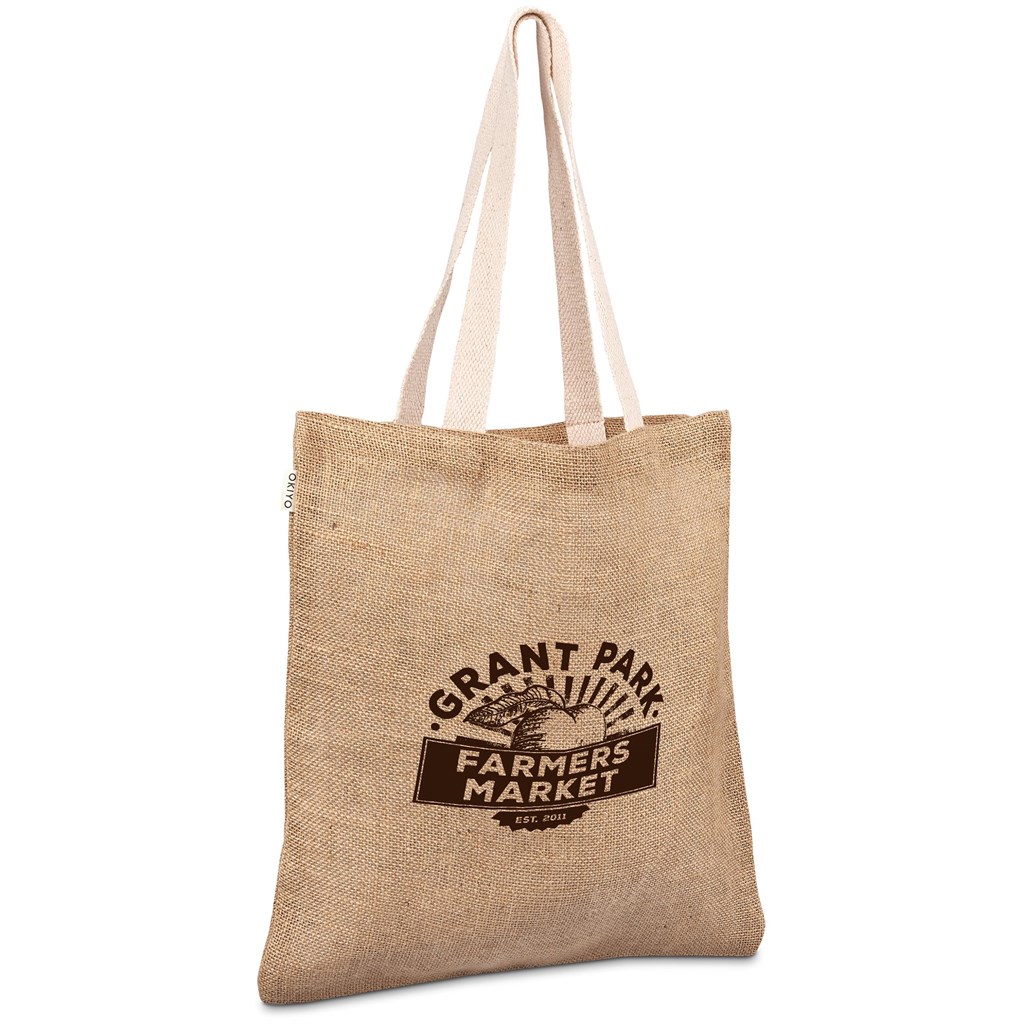 Okiyo Yasashii Jute Shopper - NATURAL - Image 3
