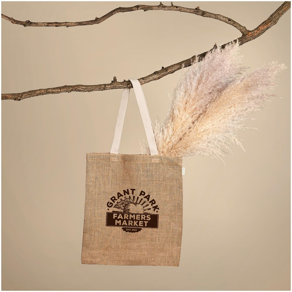 Okiyo Yasashii Jute Shopper - NATURAL - Image 6