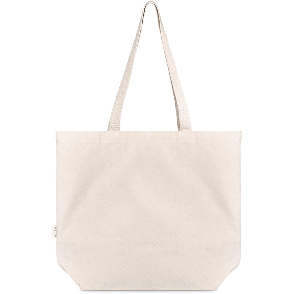 Okiyo Taikai Cotton Beach Bag - NATURAL - Image 3