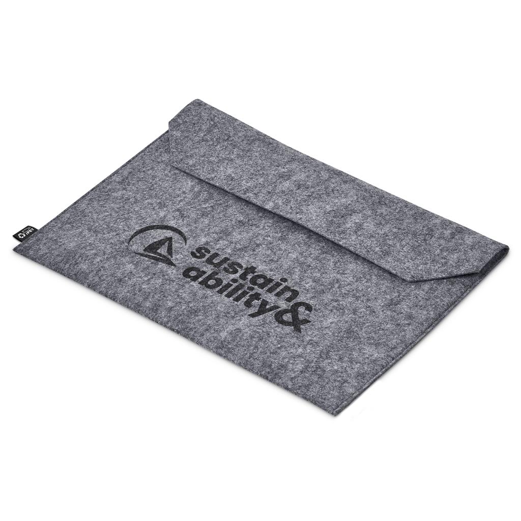 Okiyo Shorui Recycled PET Felt Document Bag - GREY - Image 5