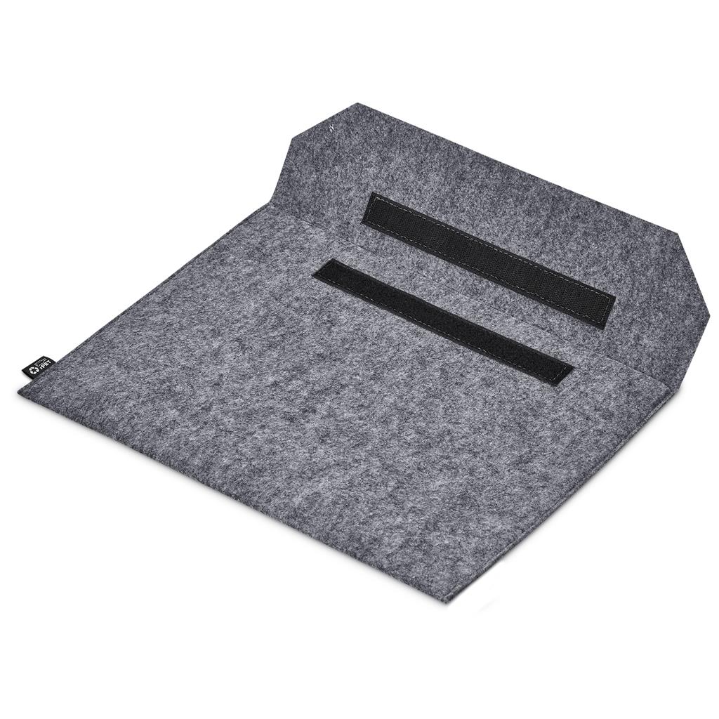 Okiyo Shorui Recycled PET Felt Document Bag - GREY - Image 10