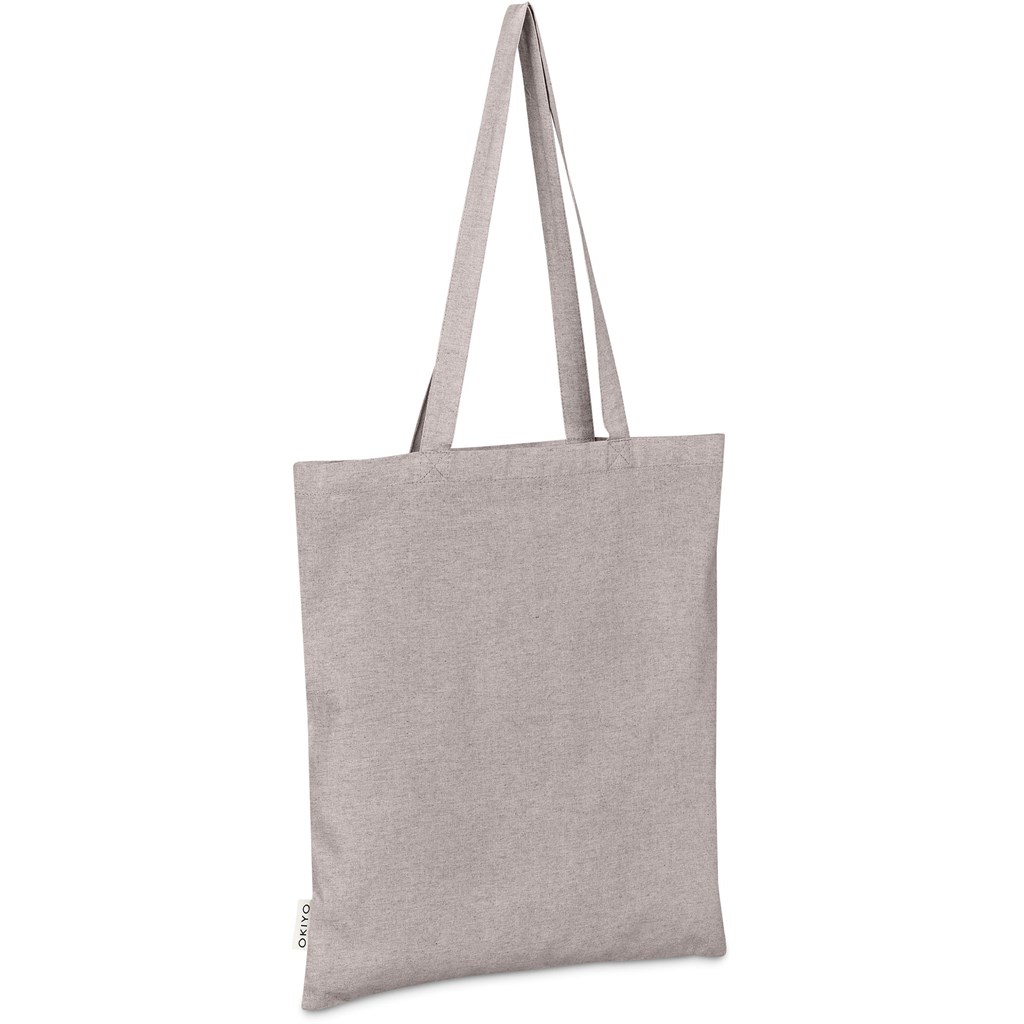 Okiyo Sakiori Recycled Cotton Shopper - GREY - Image 8
