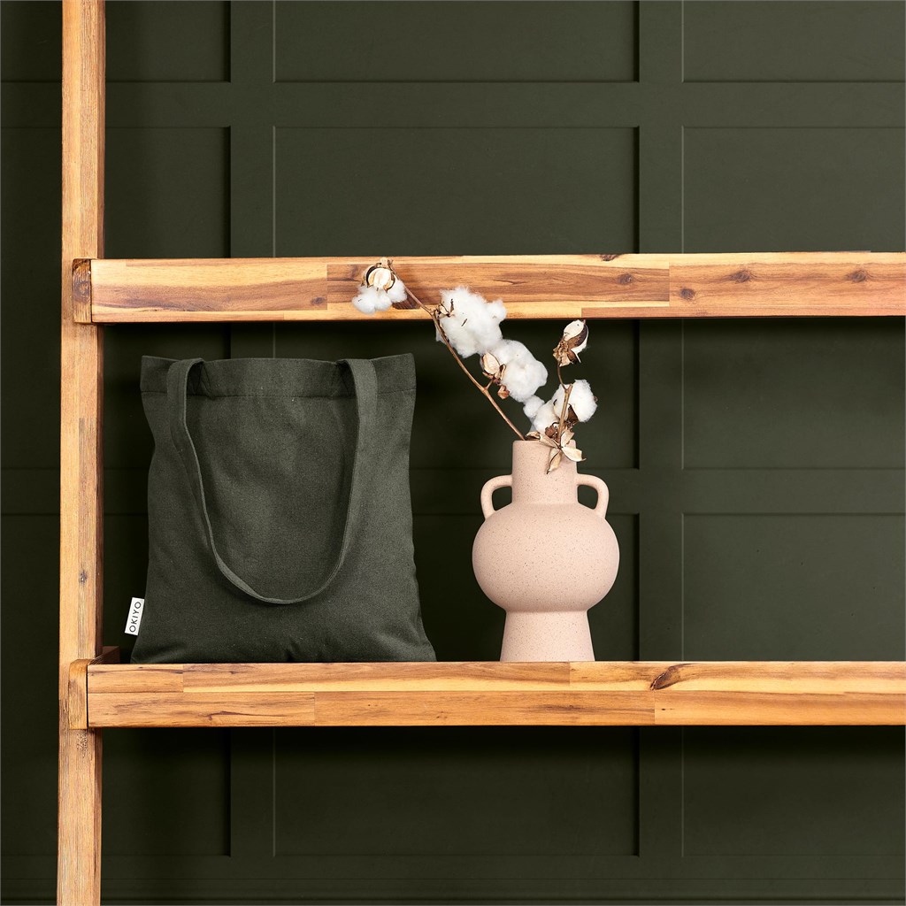 Okiyo Kyanbasu Recycled Canvas Shopper - STONE - Image 10
