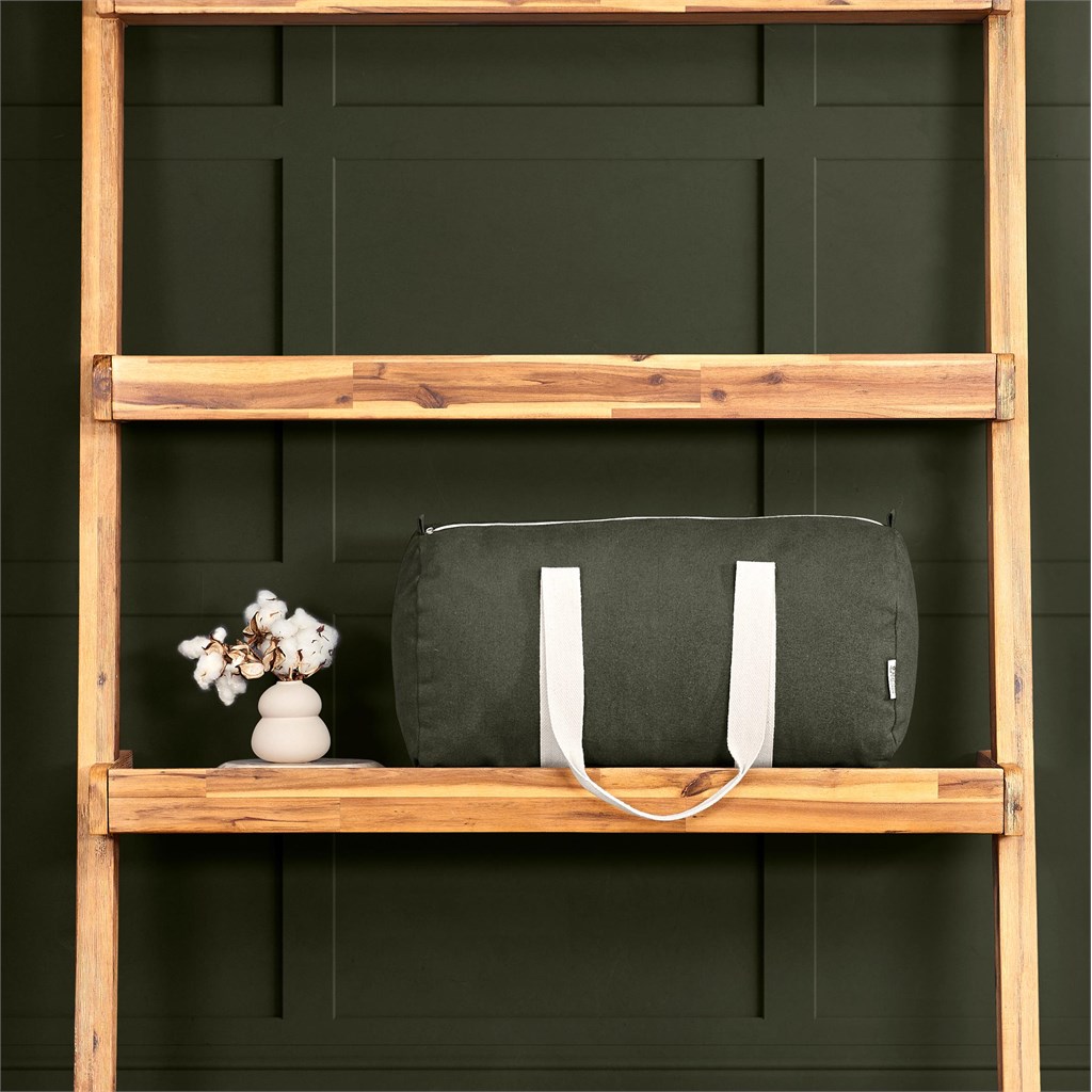 Okiyo Supotsu Recycled Canvas Sports Bag - STONE - Image 5