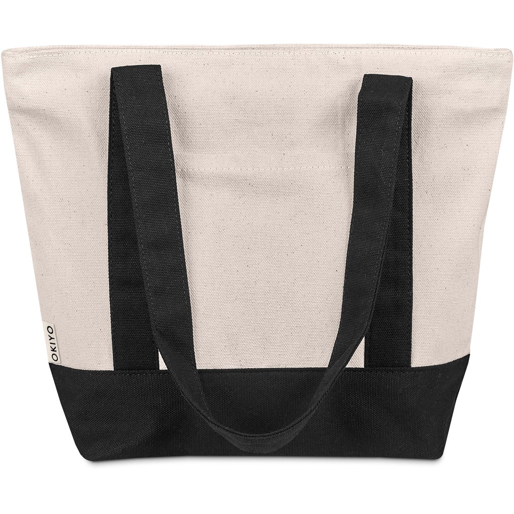 Okiyo Chibi Mini Cotton Bag - BLACK - Image 4