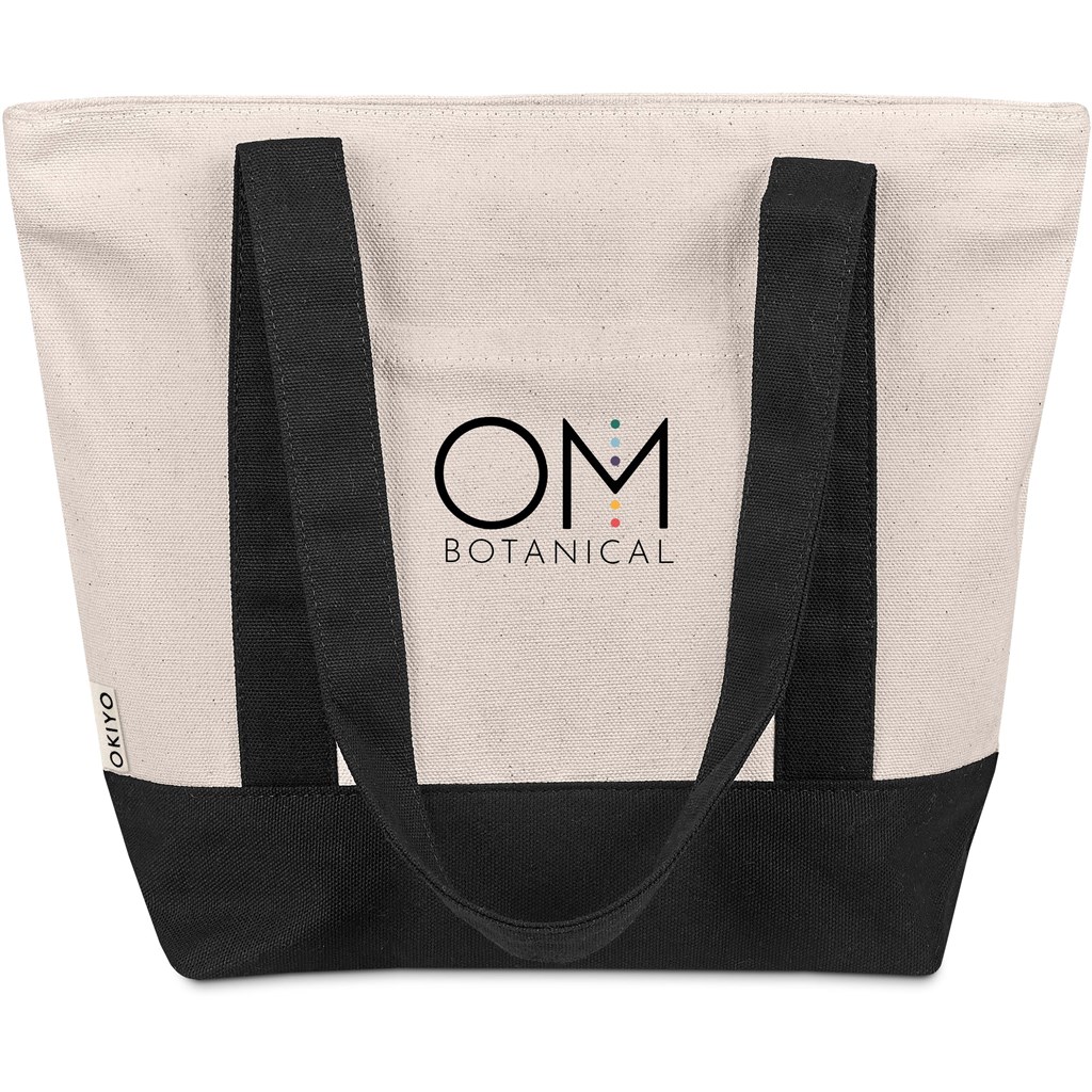 Okiyo Chibi Mini Cotton Bag - BLACK - Image 5