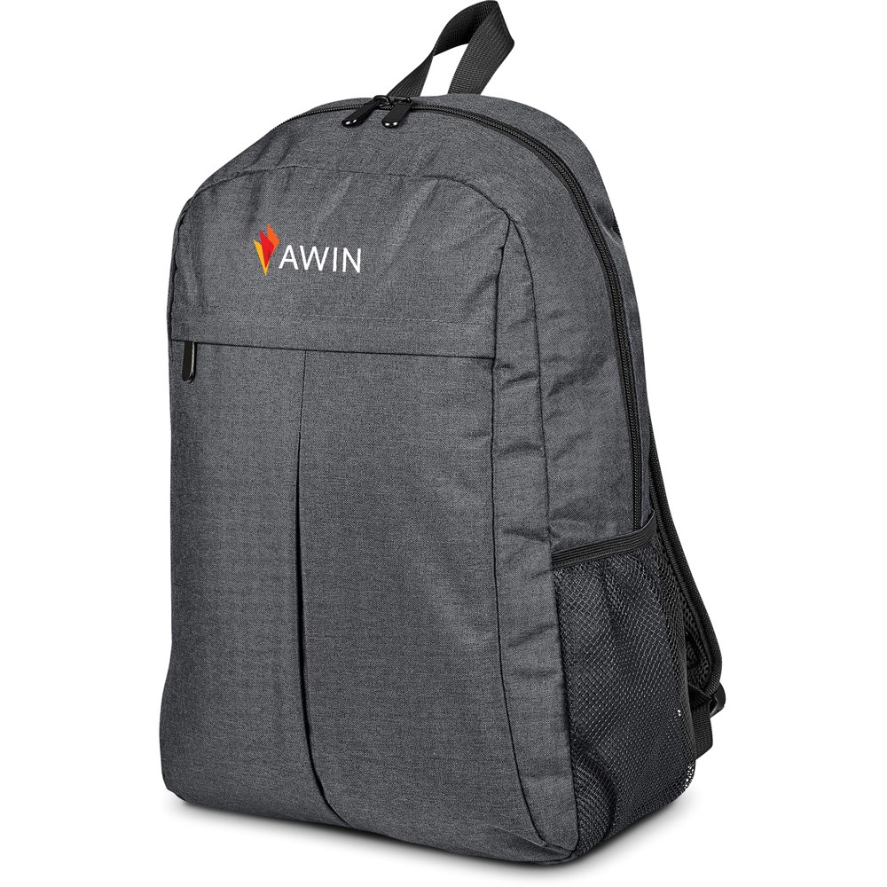 Swiss Cougar Stockholm Laptop Backpack - DARK GREY - Image 13