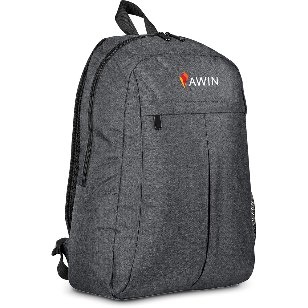 Swiss Cougar Stockholm Laptop Backpack - DARK GREY - Image 4