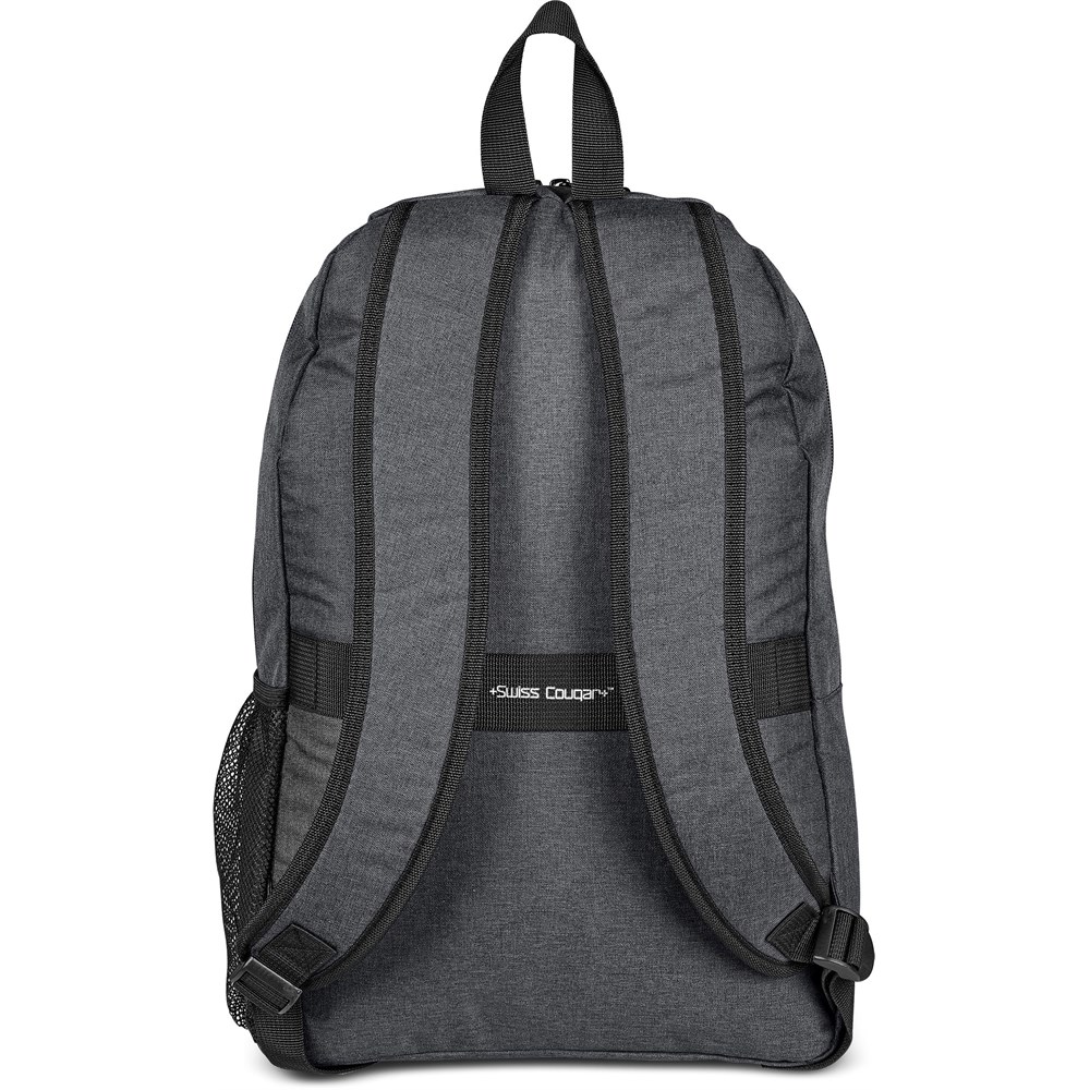 Swiss Cougar Stockholm Laptop Backpack - DARK GREY - Image 15