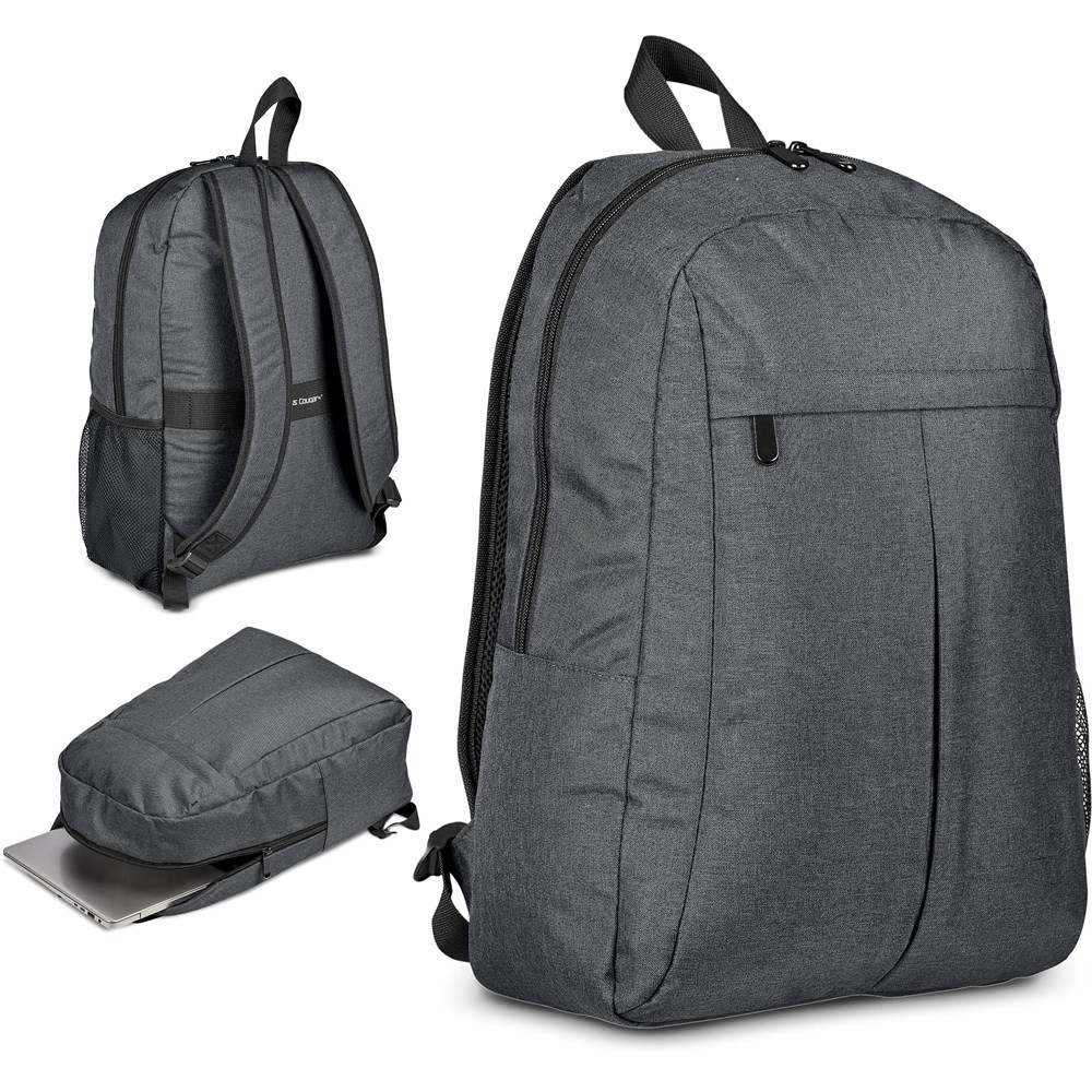 Swiss Cougar Stockholm Laptop Backpack - DARK GREY - Image 7