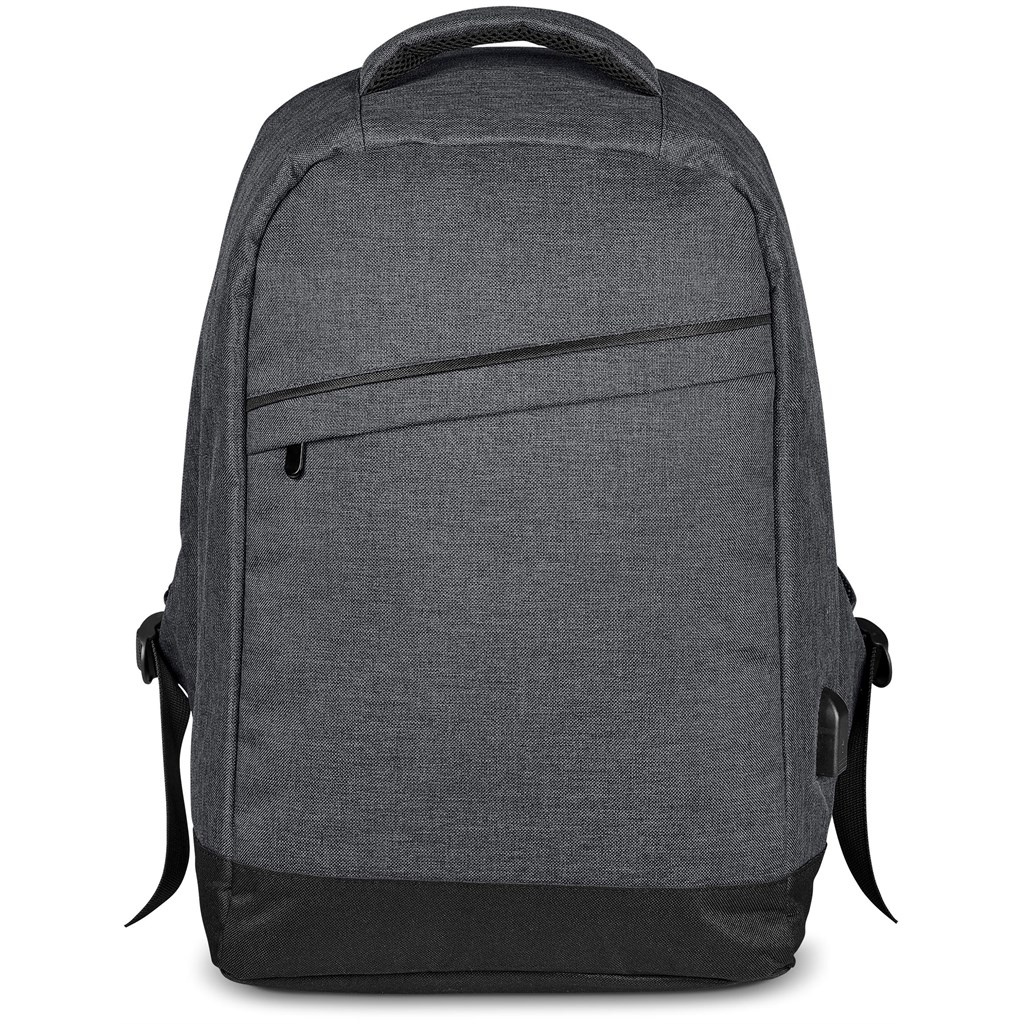 Swiss Cougar Munich Anti-Theft Laptop Backpack - DARK GREY - Image 4
