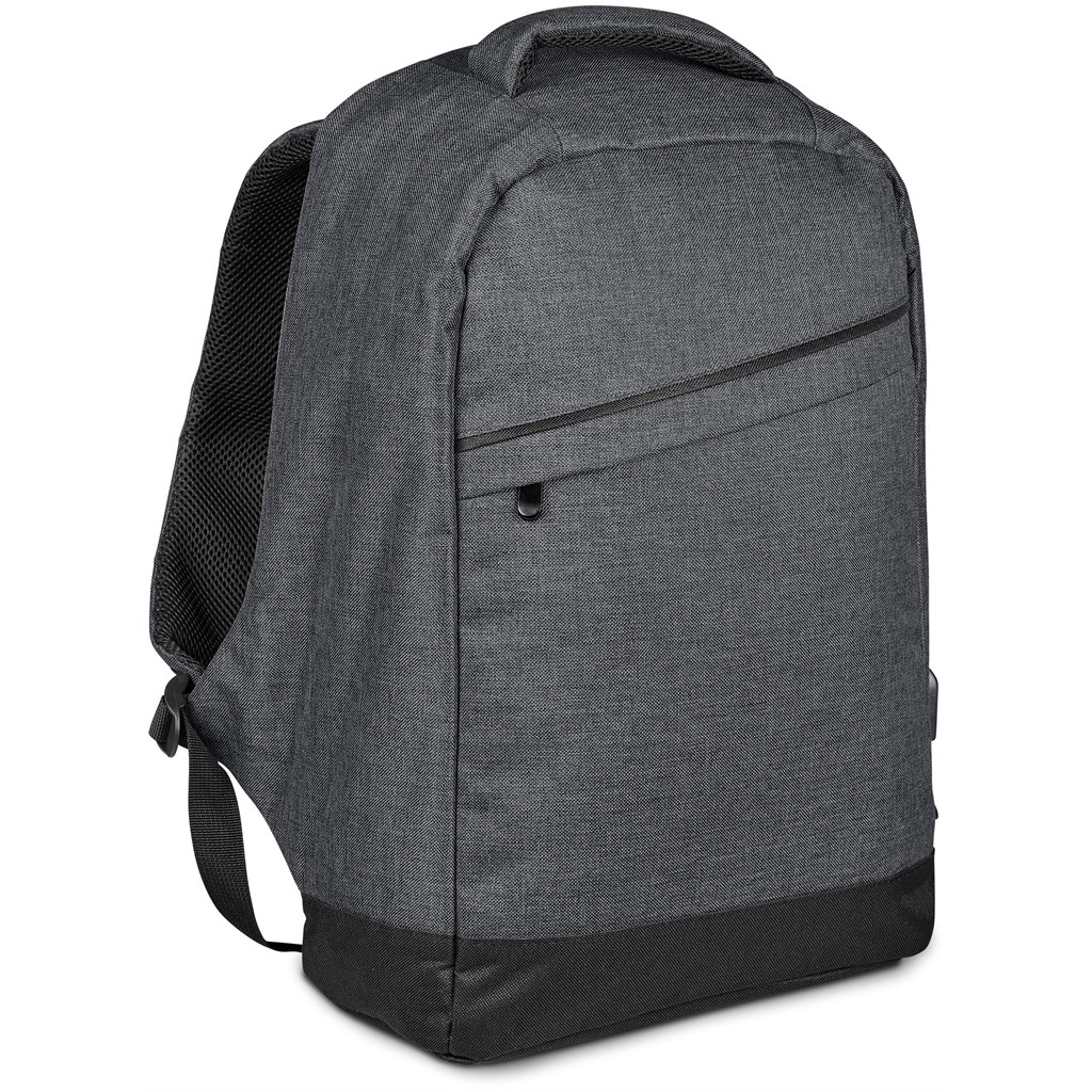 Swiss Cougar Munich Anti-Theft Laptop Backpack - DARK GREY - Image 10