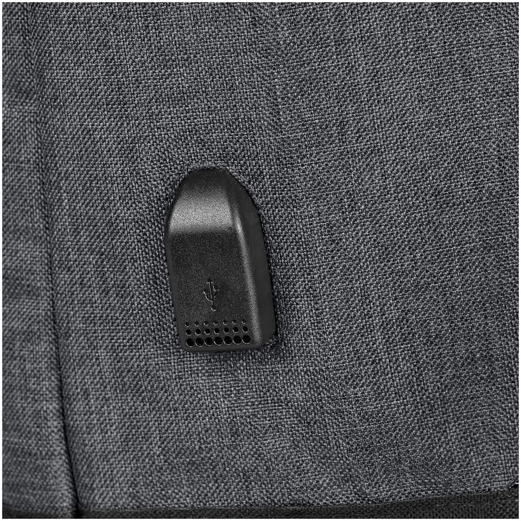 Swiss Cougar Munich Anti-Theft Laptop Backpack - DARK GREY - Image 7