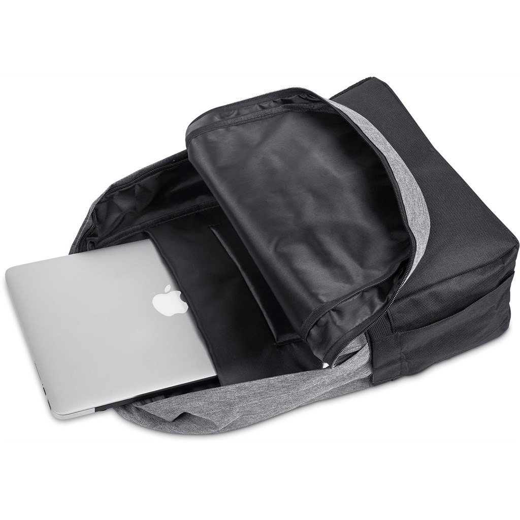 Swiss Cougar Toledo Anti-Theft Laptop Backpack - GREY - Image 7