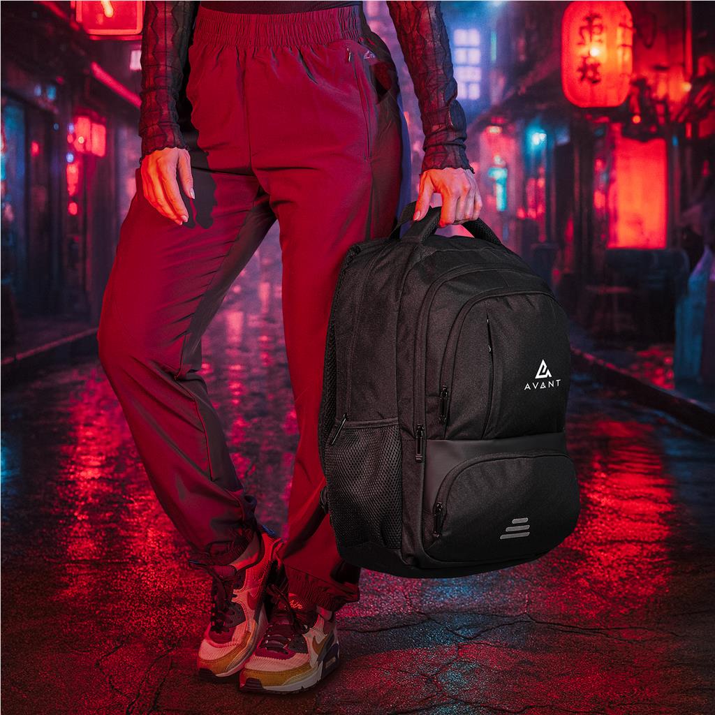 Swiss Cougar Turin Laptop Backpack - BLACK - Image 3