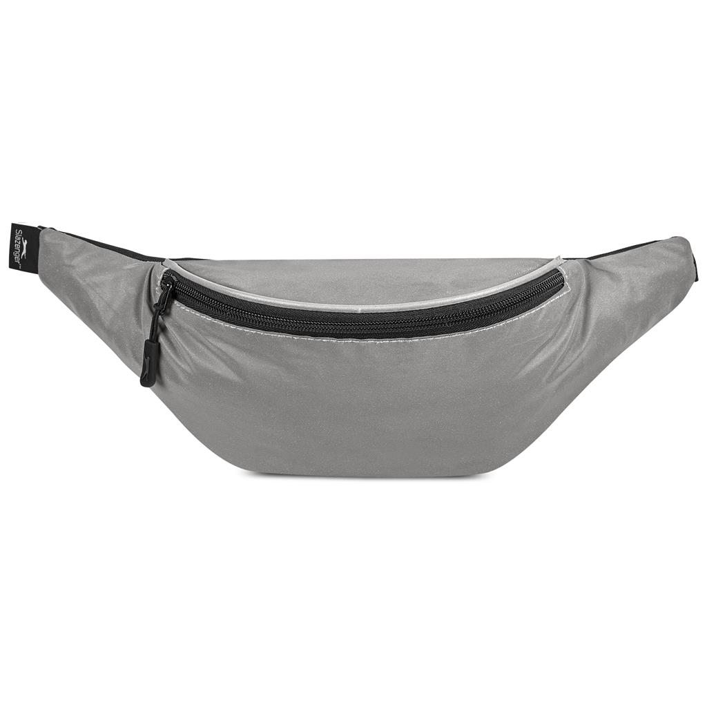 Slazenger Olympia Reflective Waist Bag - GREY - Image 3