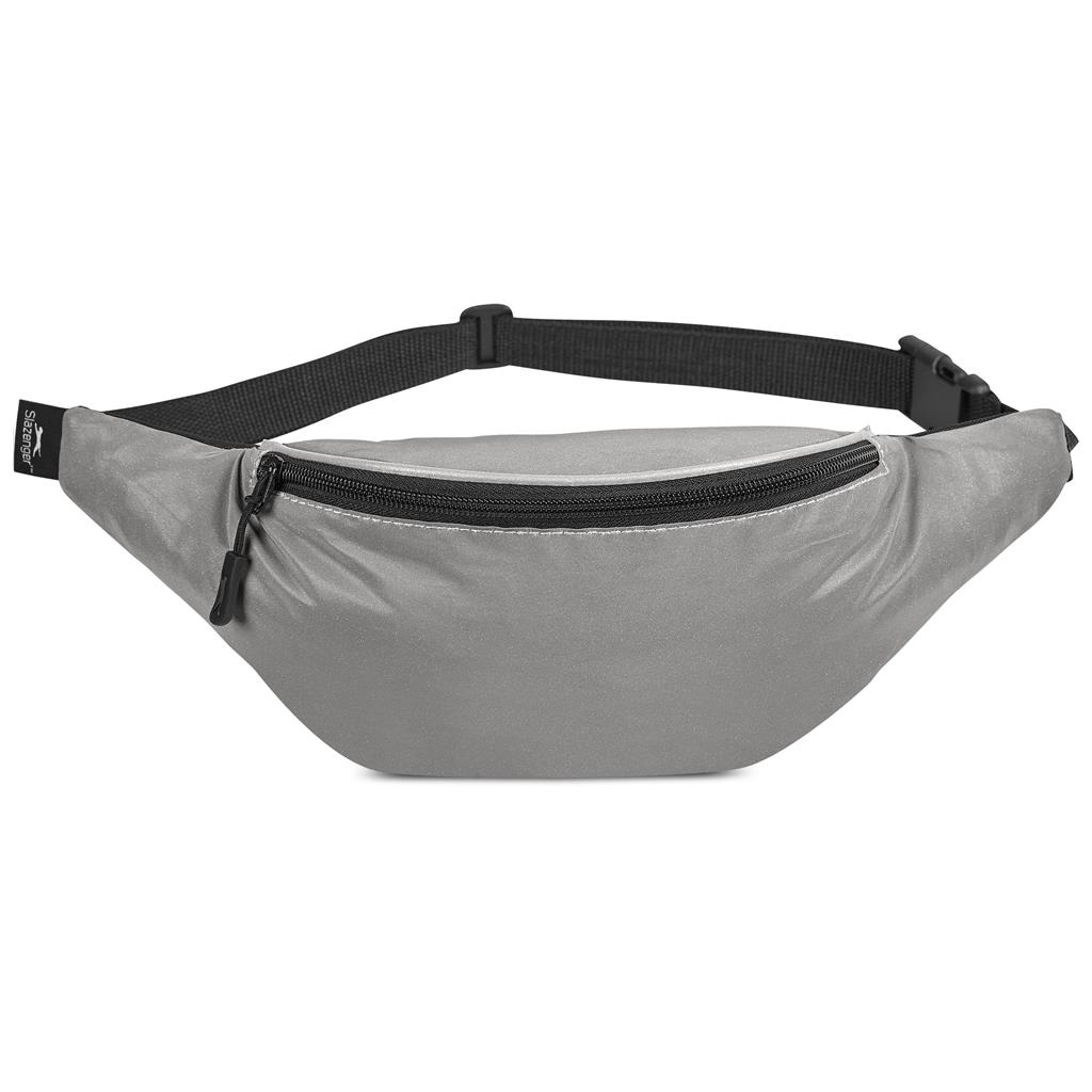Slazenger Olympia Reflective Waist Bag - GREY - Image 4