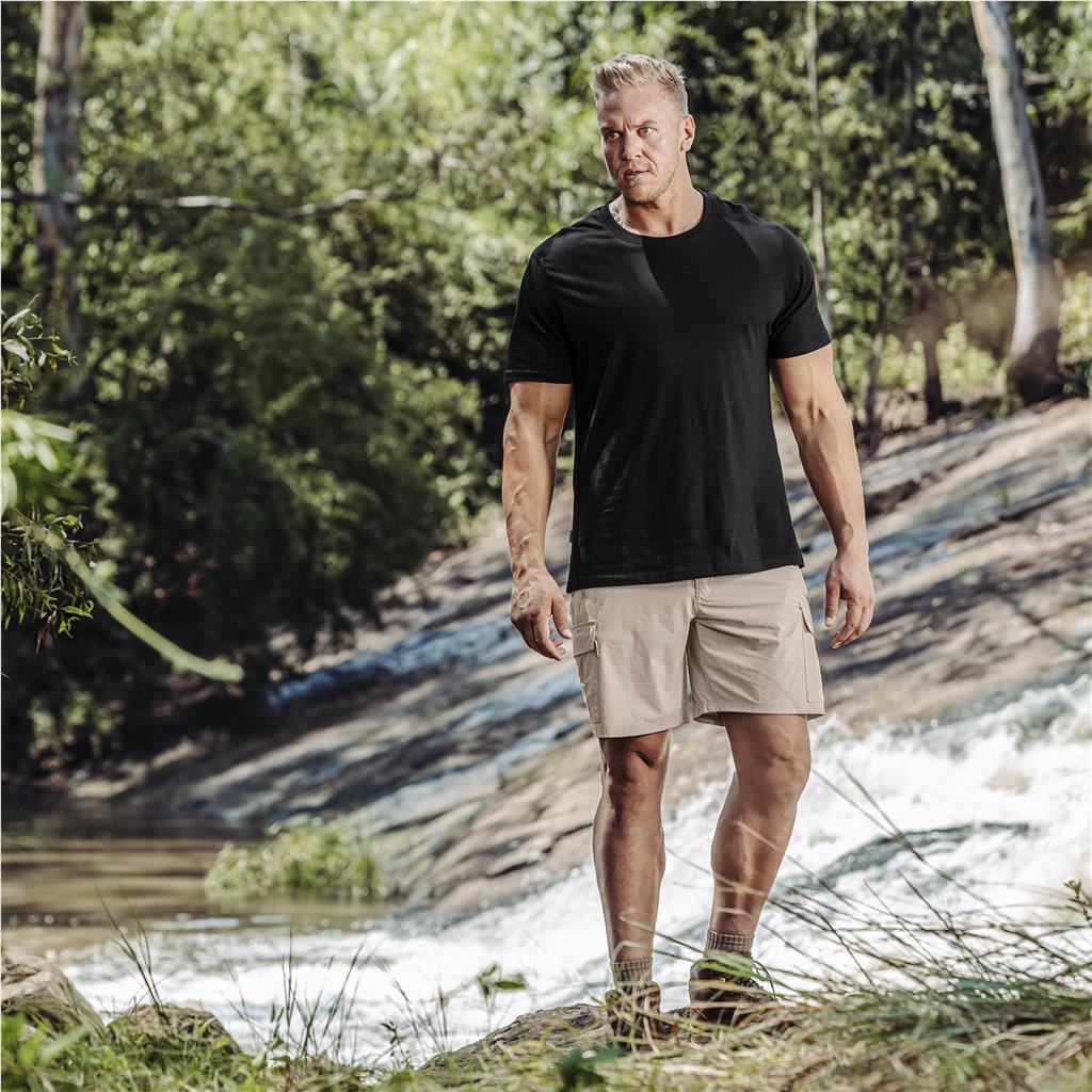 Mens Otter Shorts - CHARCOAL / 34 - Image 5
