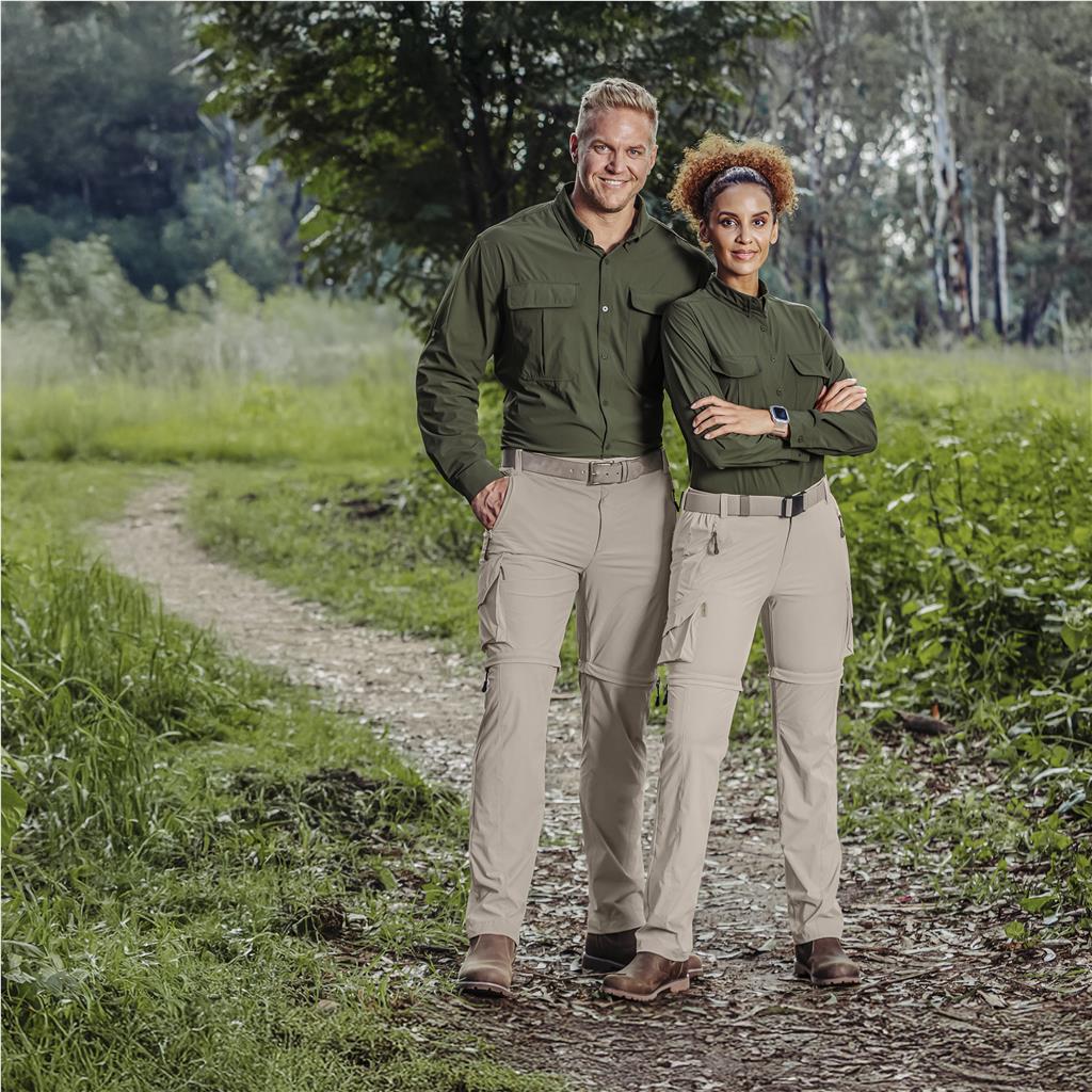 Mens Outeniqua Pants - CHARCOAL / 28 - Image 3