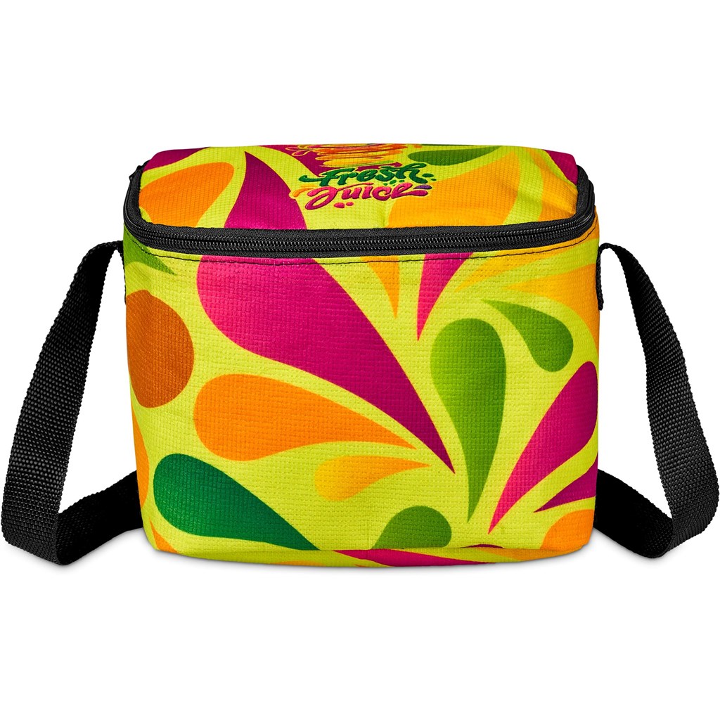 Hoppla Ontario Recycled PET Stitch-Bond 6-Can Cooler - NAVY - Image 2