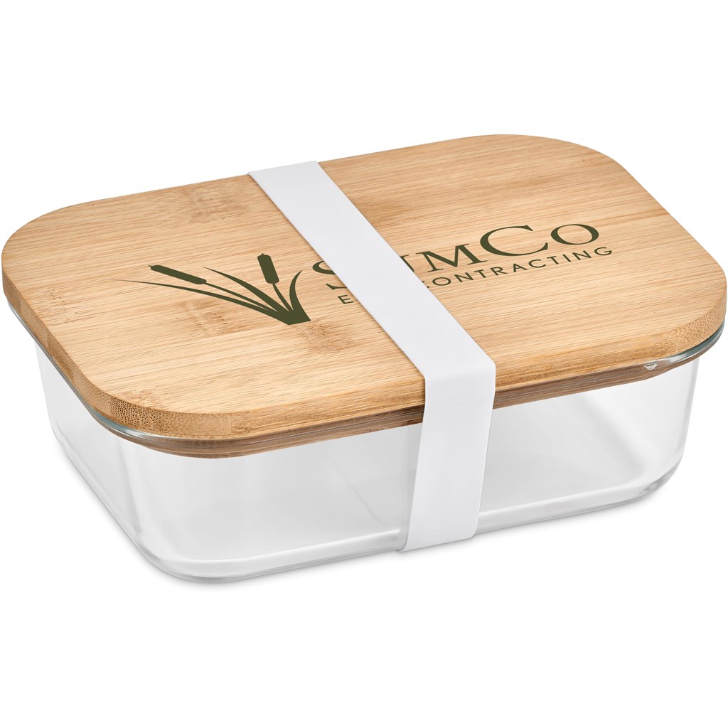 Okiyo Moshi Glass & Bamboo Lunch Box - NATURAL - Image 10