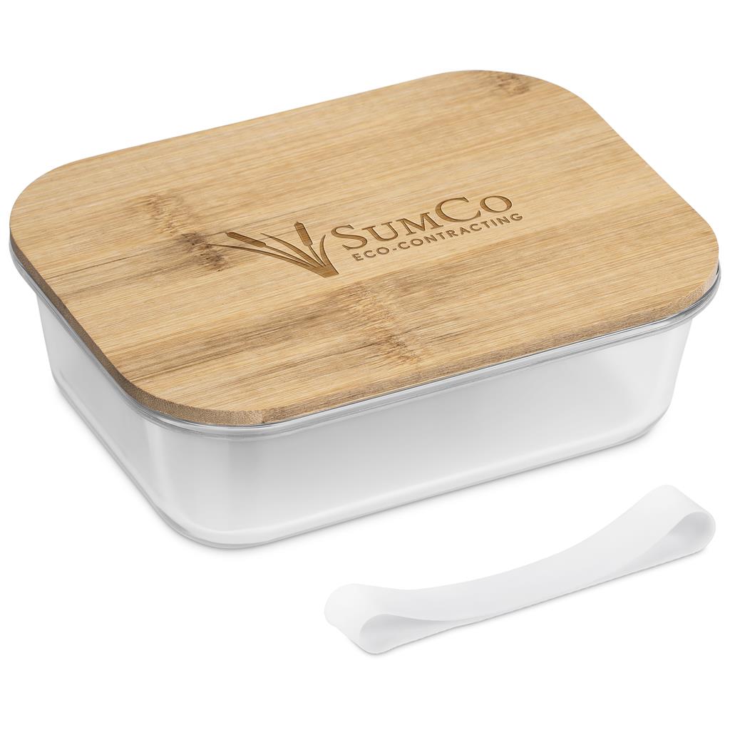 Okiyo Moshi Glass & Bamboo Lunch Box - NATURAL - Image 8