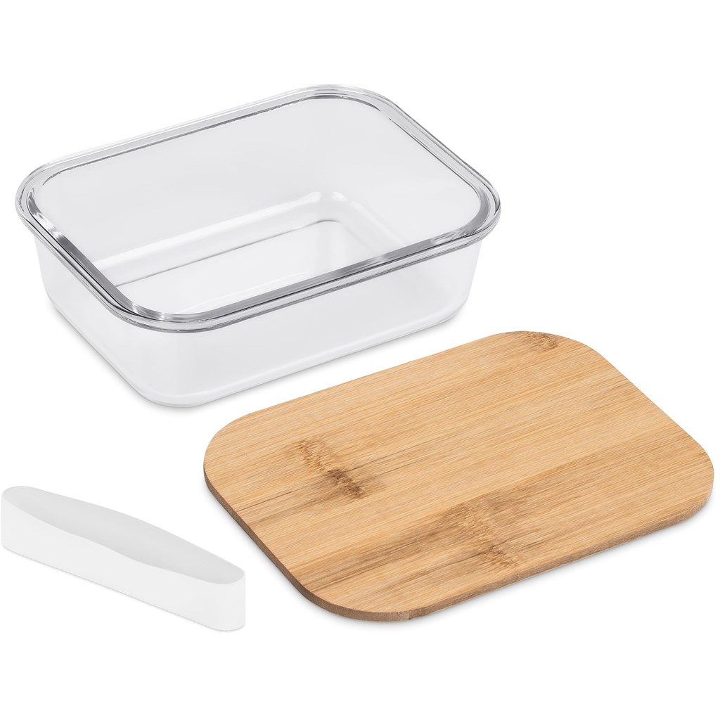 Okiyo Moshi Glass & Bamboo Lunch Box - NATURAL - Image 18