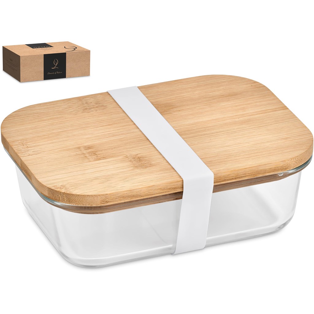 Okiyo Moshi Glass & Bamboo Lunch Box - NATURAL - Image 15