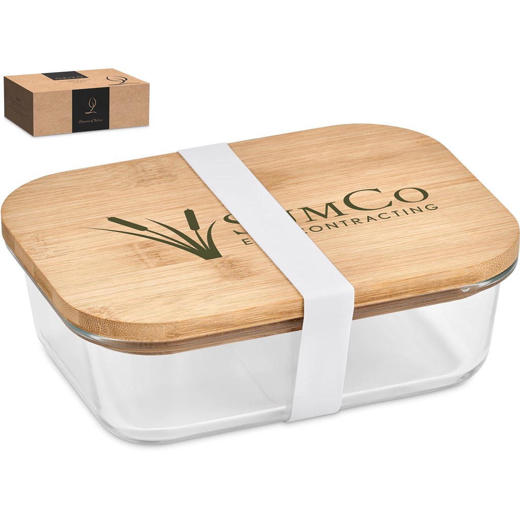 Okiyo Moshi Glass & Bamboo Lunch Box - NATURAL - Image 12