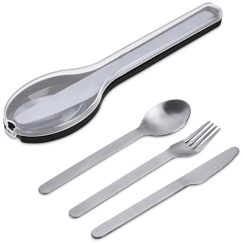 Serendipio Savoro Cutlery Set - BLACK - Image 2