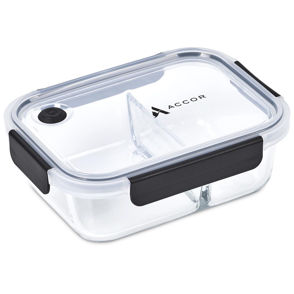 Serendipio Fairford Glass Lunch Box - BLACK - Image 5