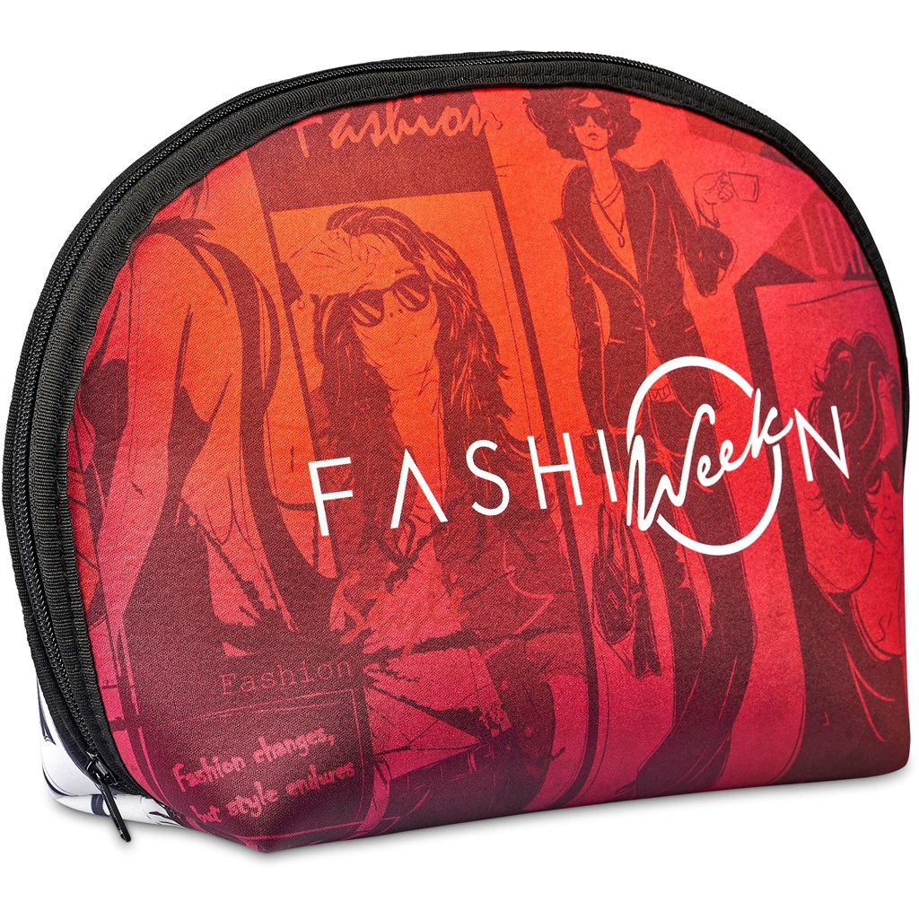 Hoppla Isabella Neoprene Maxi Cosmetic Bag - GREY