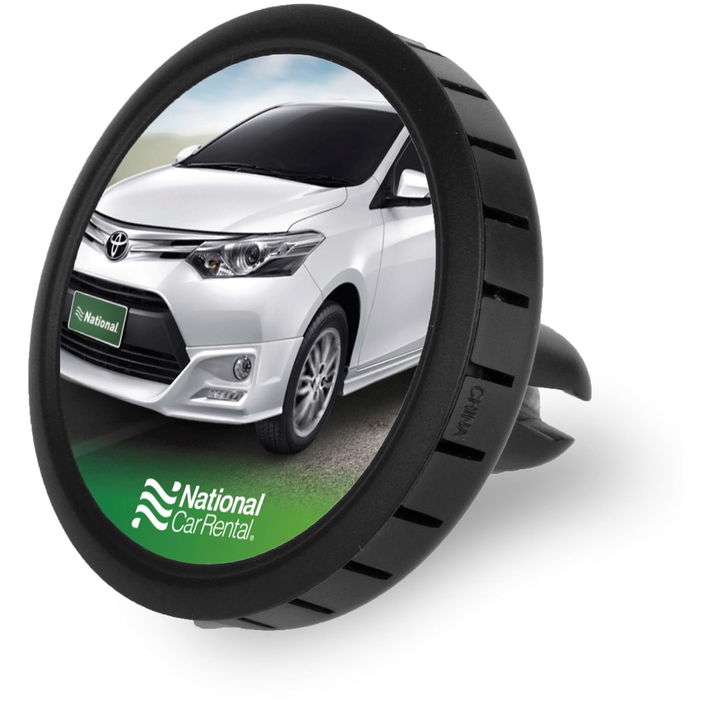 Altitude Happy-Travels Car Vent Air Freshener - BLACK