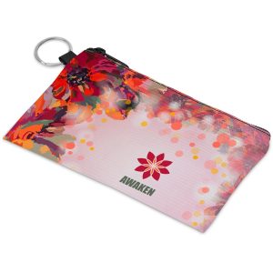 Hoppla Tammy Recycled PET Credit Card & Coin Purse - BLACK