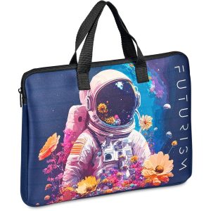 Hoppla Plett Neoprene Laptop Sleeve with Handles – 13-14 inch - GREY