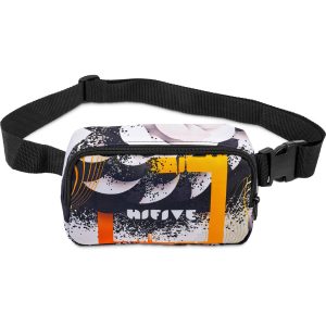 Hoppla Blyde Polyester Waist Bag - RED