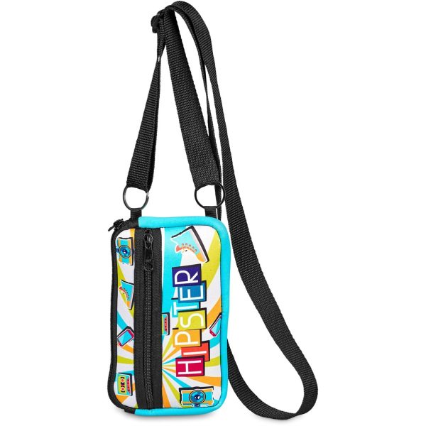 Hoppla Paarl Neoprene Cell Phone Pouch - BLACK