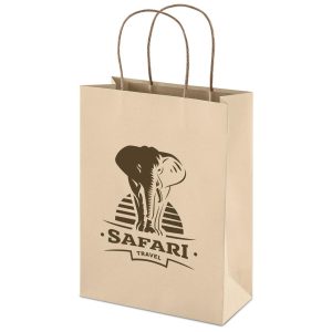 Altitude Memento Midi Paper Gift Bag - NATURAL