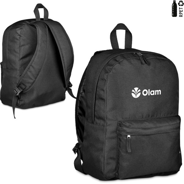 Altitude Econoca Recycled PET Backpack - BLACK
