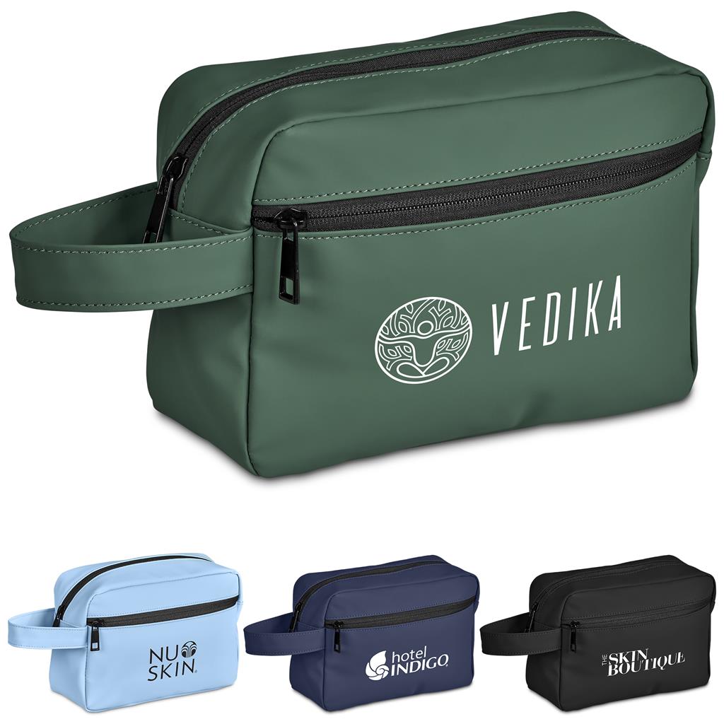 Altitude Everdri Water-Resistant Toiletry Bag - DARK GREEN