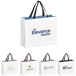Altitude Galleria Midi Paper Gift Bag - SAGE