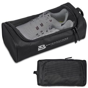 Altitude Turnberry Golf Shoe Bag (Excludes Content) - BLACK