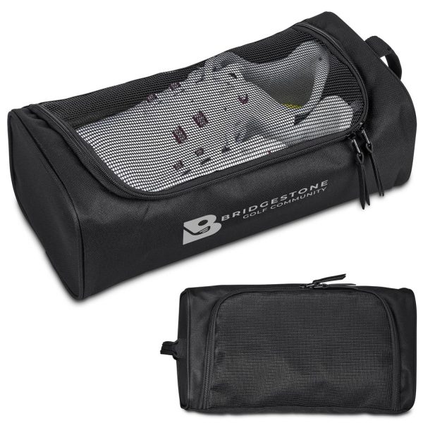 Altitude Turnberry Golf Shoe Bag (Excludes Content) - BLACK