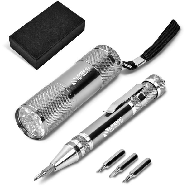 Altitude Sentinel Torch & Tool Set - SILVER