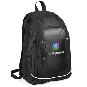 Preston Laptop Backpack - BLACK
