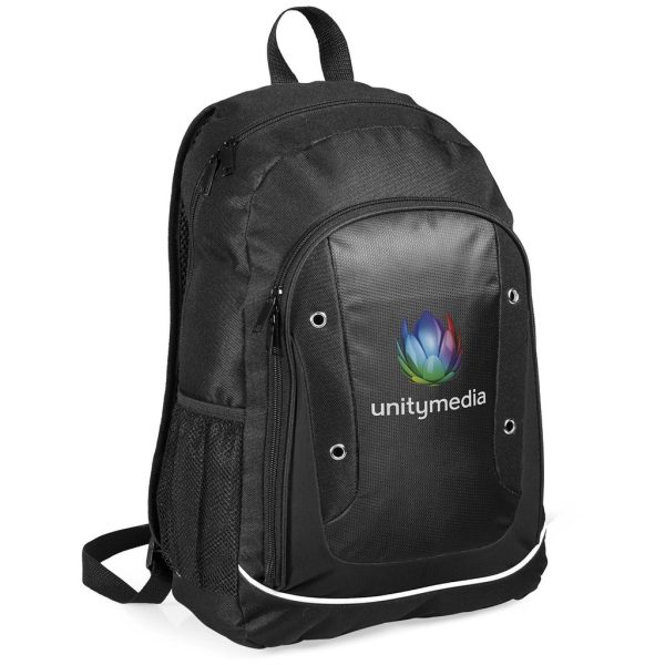 Preston Laptop Backpack - BLACK